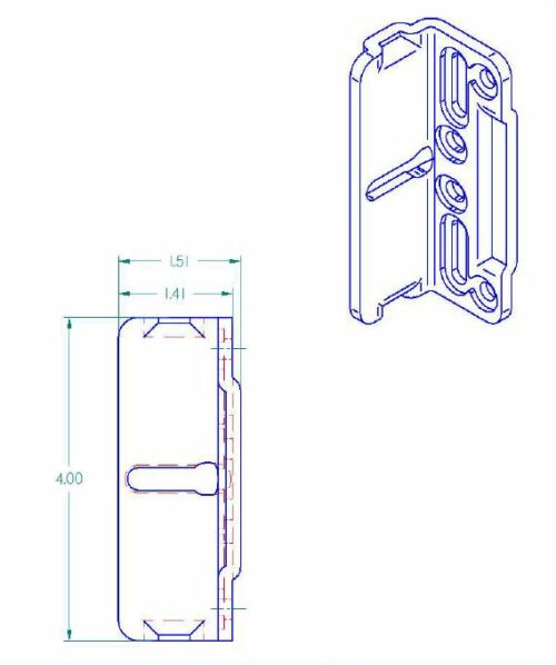 SLIDE OUT BRACKET