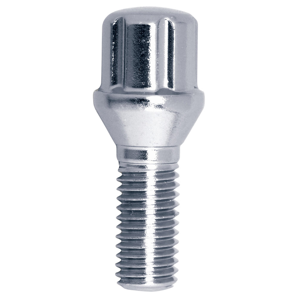 SPLINE LUG BOLT 12-1.75 25MM CHR BU