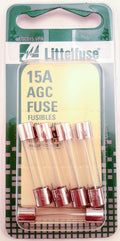 AGC GLS FUSE 5CDS/PK, 15A