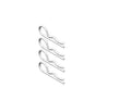 BASE RAIL 5/8 HAIR PIN BAG/4