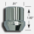 SMALL DIAMETER DUPLEX ACORN OPEN END BULK 14MM X 1.50