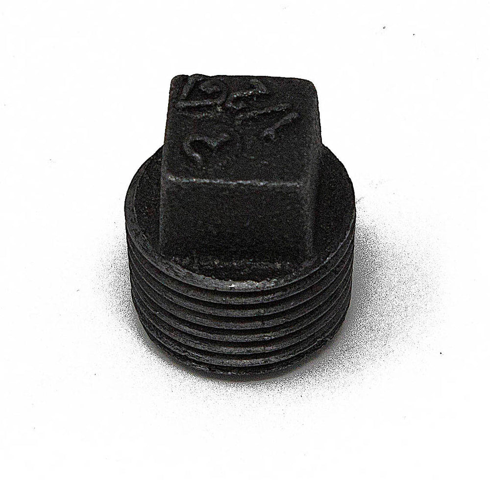 FITTING - BLK IRON - PLUG - 1/2