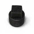 FITTING - BLK IRON - PLUG - 1/2