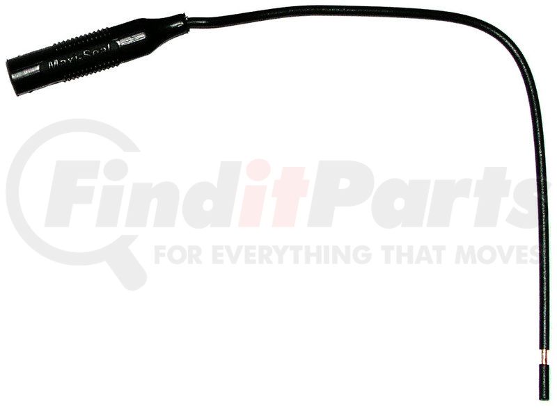 LED WIRE BLACK W/.180 FEMALE 7.5'