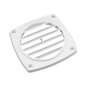 ABS HOSE VENT - 3" WHITE FLUSH