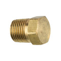 BRASS HEX PLUG MALE (1/8-27 NPT)