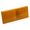 AMBER REFLECTORS - 2 PER CARD 3PK