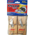 WOOD MOUSE TRAPS - 4PK