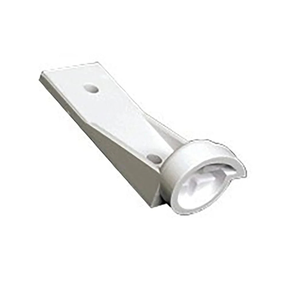 WHITE LEFT HAND FREEZER DOOR HINGE