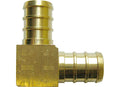 PEX ELBOW 3/8IN X 3/8IN LEAD FREE BRASS