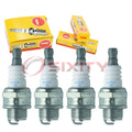NGK Nickel Spark Plug Box of 4 (BMR7A SOLID BLYB)