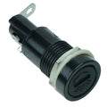 FUSE HOLDER W/FLUSH CAP SPADE TERMI