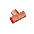 CONS COPPER TEE FITTING, 1/2 X 1/2