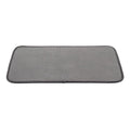 MICROFIBER DISH DRYING PAD 18INX 9IN GRAY