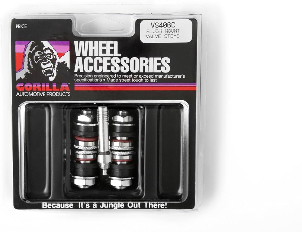 Gorilla VALVE STEM FLUSH MOUNT SMOOTH BULK