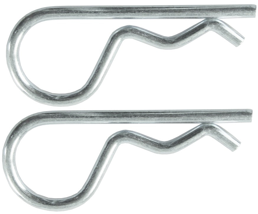 HITCH PIN: FITS 7/8IN TO 11/4IN HITCH PINS. 33/4IN OVERALL LENGTH 2/PKG.