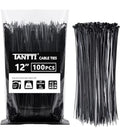 CABLE TIE, 4", UVB, 100PC