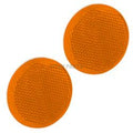 REFLECTOR 2-3/16" ROUND ADHESIVE MO