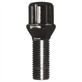 SPLINE LUG BOLT 12-1.50 32MM BLK BU
