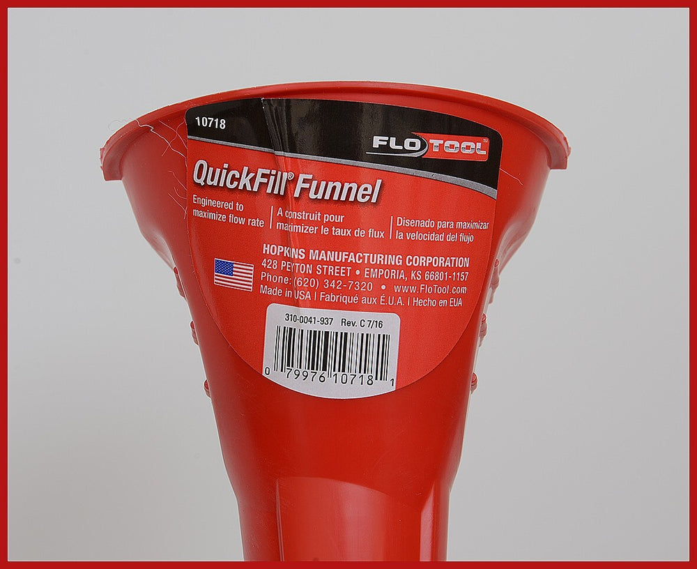 QUICKFILL FUNNEL CUT CASE