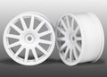 WHEELS 12-SPOKE (WHITE) (2)