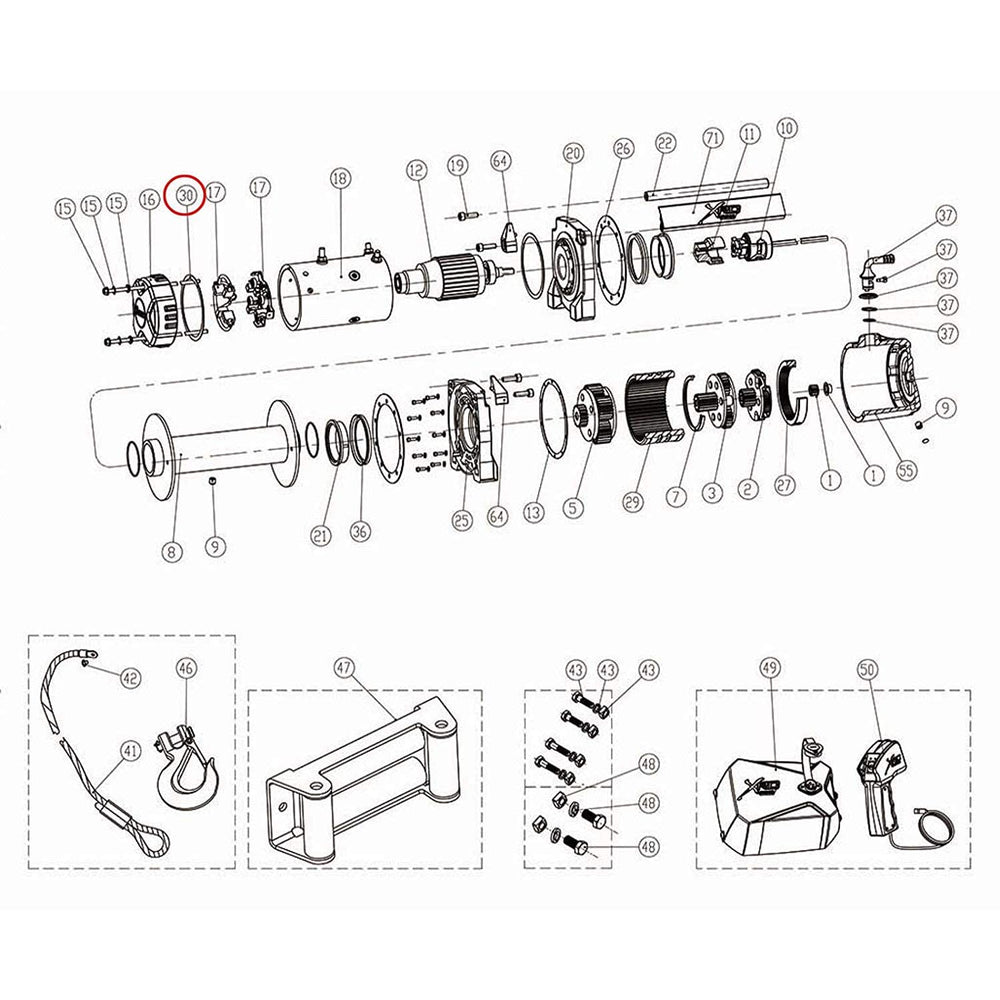 Smittybilt Motor Seal Ring