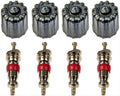 NICKEL VALVE CORE / CAP