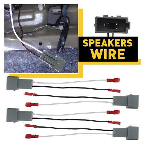 99-02 SUZUKI DAEWOO POWER 4 SPEAKER WIRING HARNESS