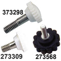 NYLON HEAD SCREW 1/4-20 X 1/2" WHIT