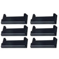 TOW RAX BLACK END CAP FOR DOMED AL TRACK