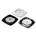 ABS HOSE VENT - 3" BLACK FLUSH