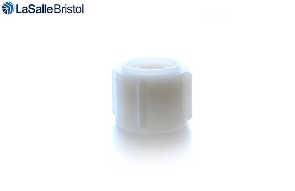 1/2IN RIB TEST CAP W/NOSE CONE GASKETWHITE SINGLE