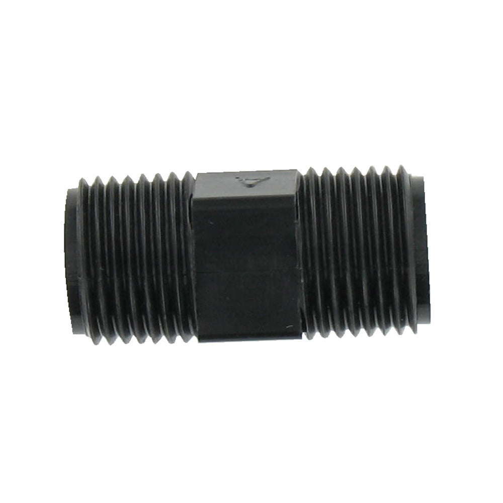 NIPPLE 1/2IN PLASTIC MPT X MPT BULK