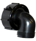 HOSE CAP 3/4IN WITH STRAP BLACK BULK