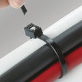 CABLE TIE, SELF-CUTTING, 14", UVB,