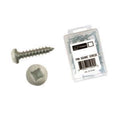 PAN HEAD SQUARE RECESS SCREW 8 X 3/4 WHITE (50/CTN)