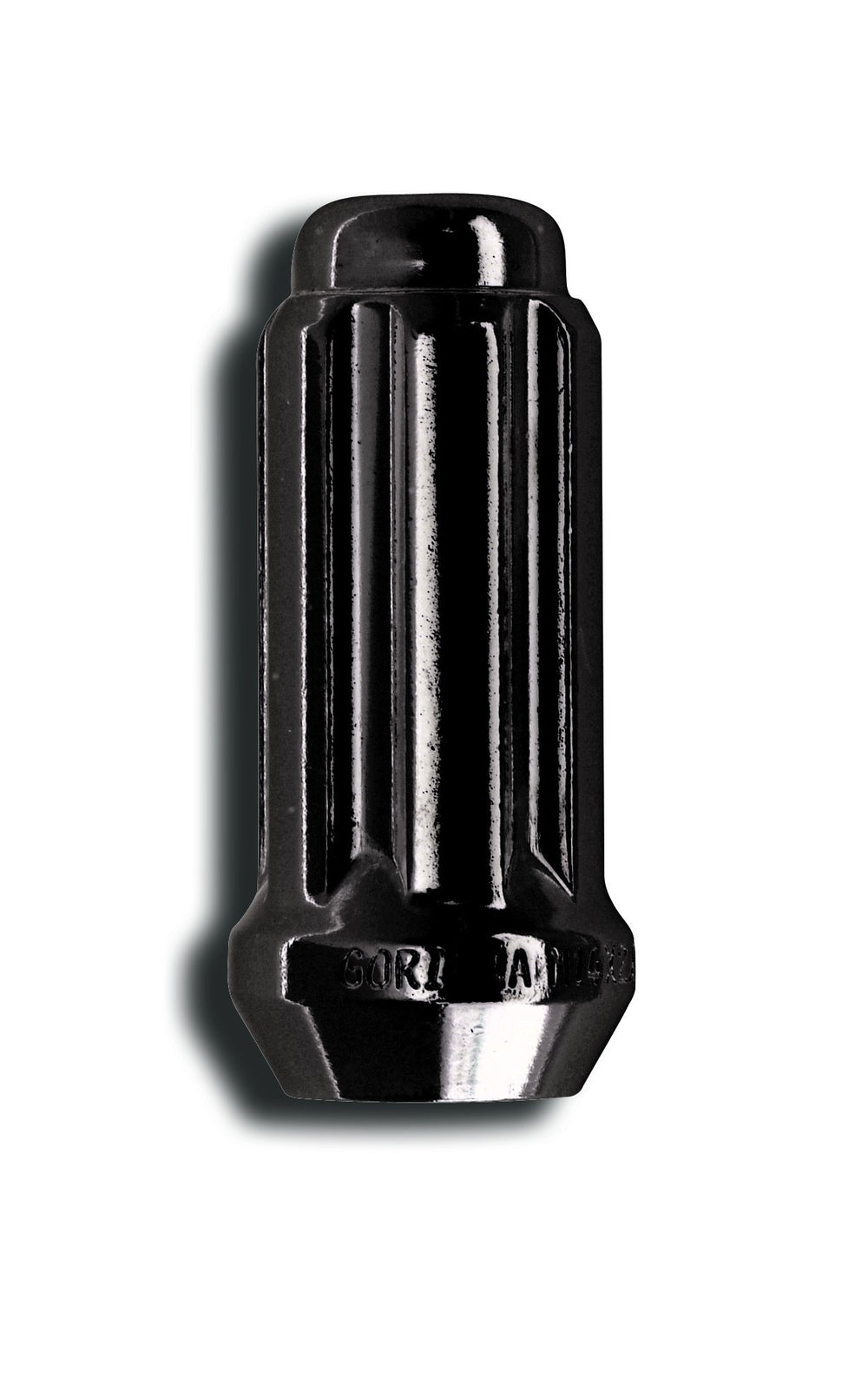 SMALL DIAMETER DUPLEX ACORN BLACK CHROME BULK 14MM X 1.50