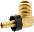 PUSH-ON ELBOW BR 1/4 (1/4 NPTM)