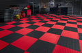 WeatherTech TechFloor - 3in X 12in Tiles(Right Loop) - Red/Black **Order in Qtys of 10