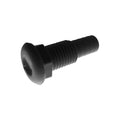 3/4IN STRAIGHT BARBED THRUHULL BLACK