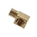 BRASS ELBOW FEMALE (7/16-24 INVERT