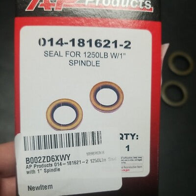 SEAL FOR 1250LB W/1 SPINDLE I.D. 1.249 (2 PACK)