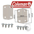 HINGES WHITE 1-SET C100
