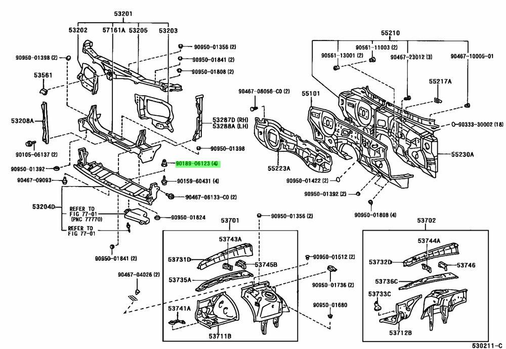 Stainless Steel Brakes hardware kit