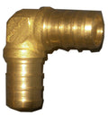 CONS BRASS ELBOW FITTING W/ 1/2 IN.