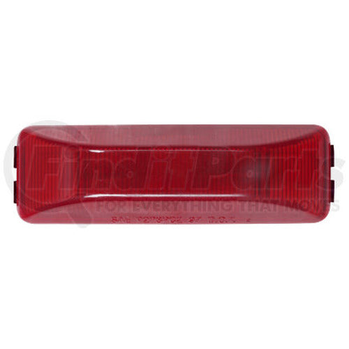 SEALED 2BULB RECTANGLE CLEARANCEAND SIDE MARKER LIGHTRED(50CS)