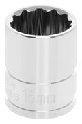 3/8IN DR 16MM 12PT SOCKET