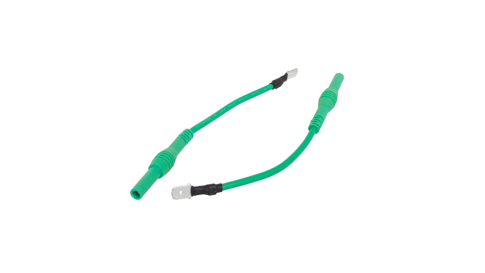 GREEN 4MM BANANA TO 1/4'