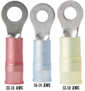 NYLON RING TERMINAL, 22-18 5/16", 5