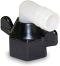 WINGNUT SWIVEL NYLON 1/2IN14 NPT (F) X 3/8IN BARB